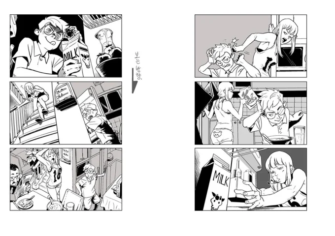 Storyboard  manga