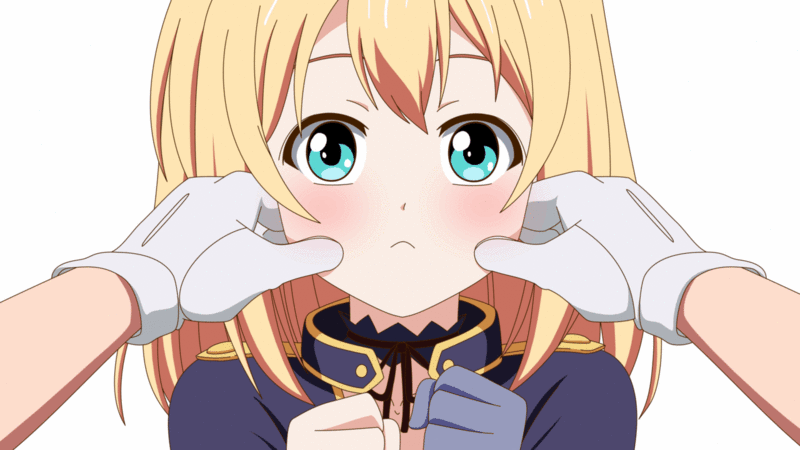 YCH- Pinching cheeks