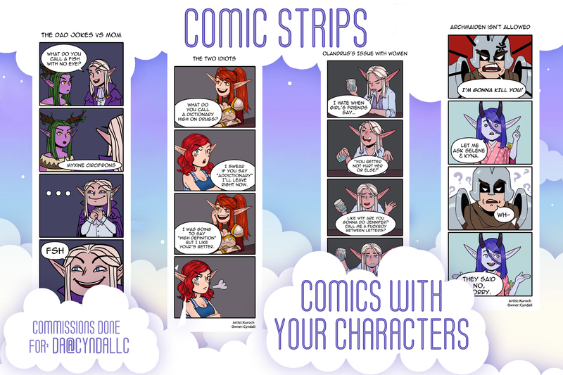 Comic Strip Commissions