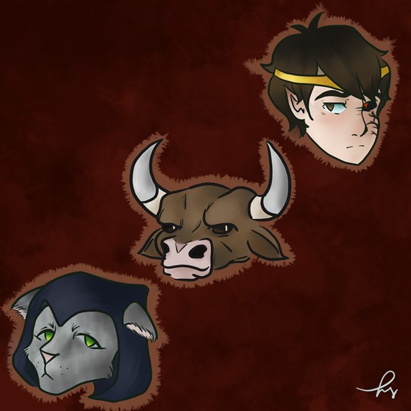 DND character headshot(colored)
