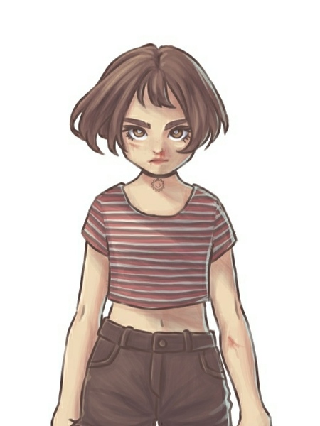 Half-body Female Character