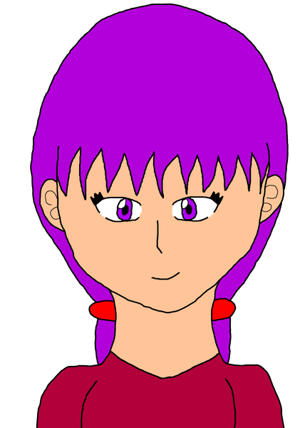 flat color headshot