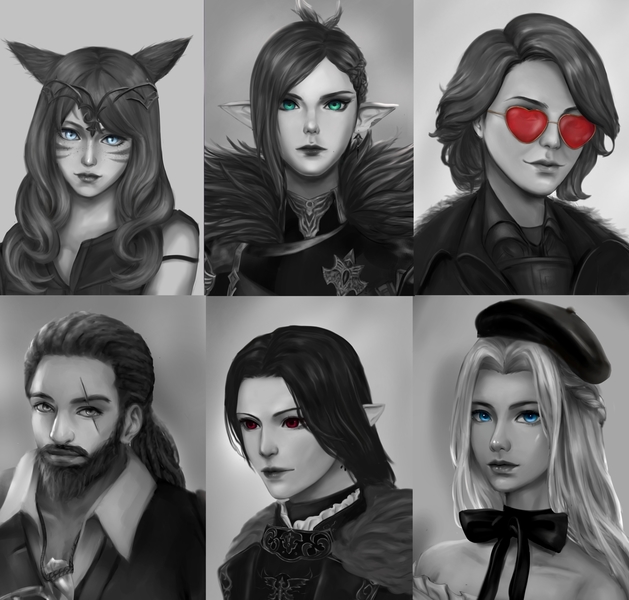 BnW/Grayscale Headshot - Artists&Clients