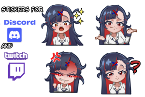 Stickers/Emotes for discord, twitch, etc