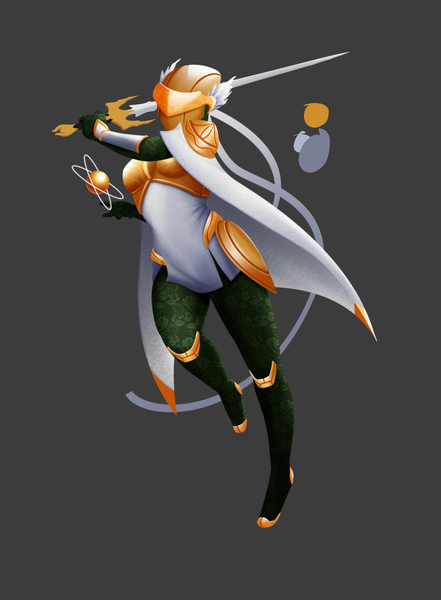 Colored Full Body Render