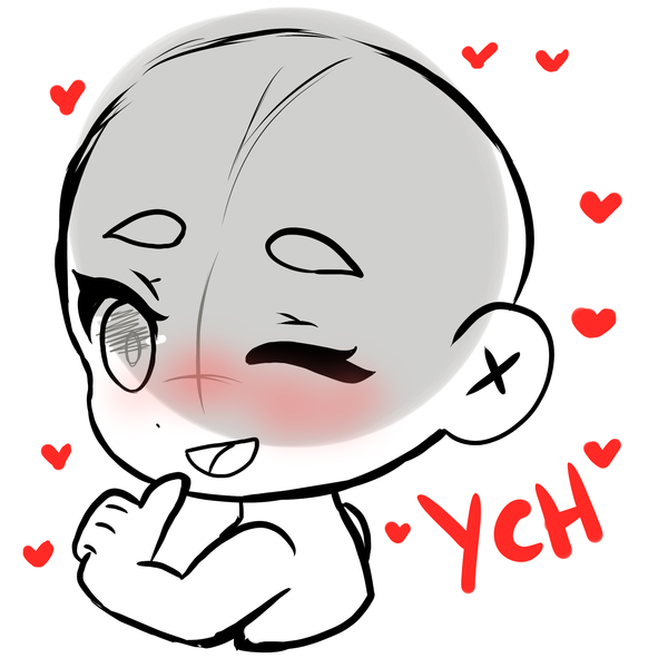 anime chibi ych