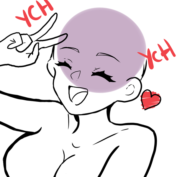 anime YCH girl 