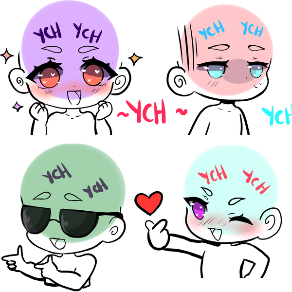 emote 4 chibis ych <3