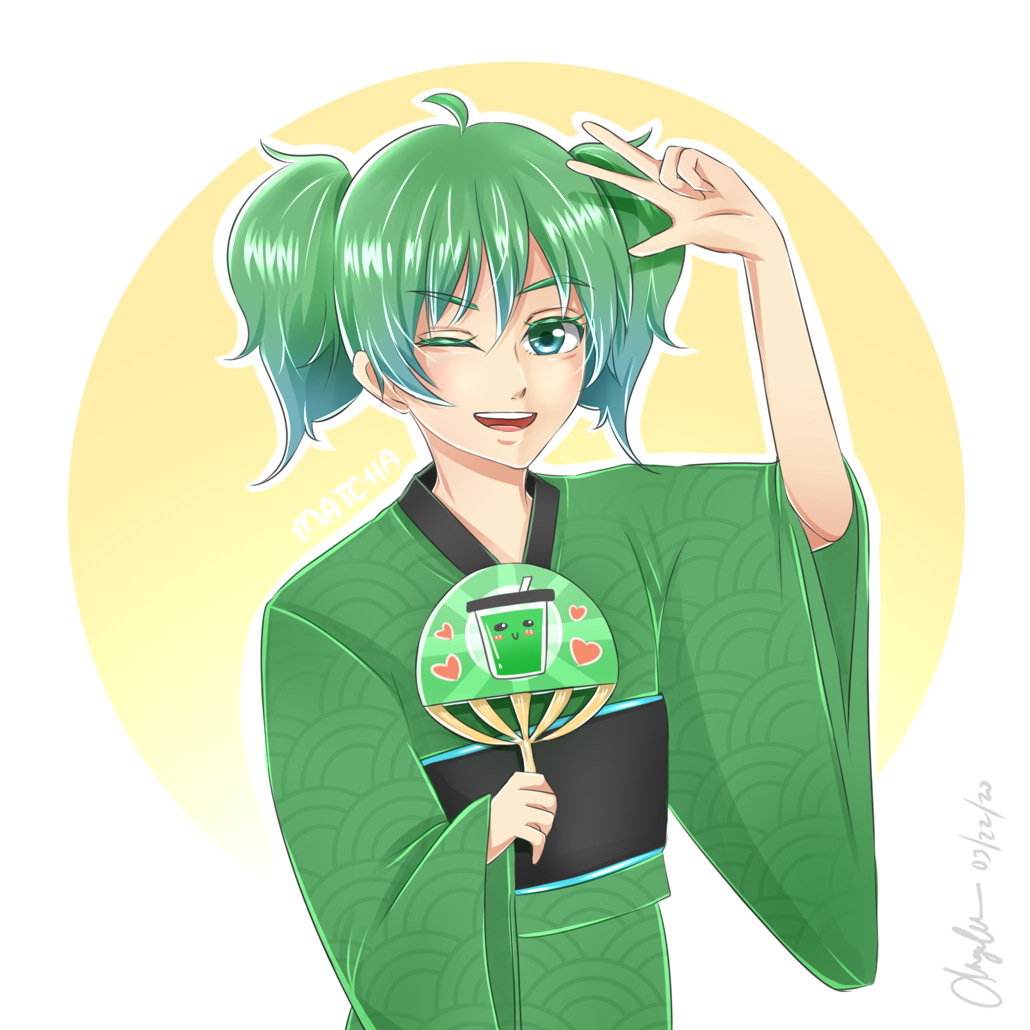 LineArt Anime Style- Half Body - Artists&Clients