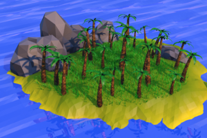 3D low poly modeling