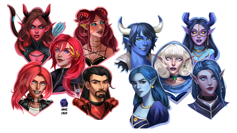 D&D/WOW/FFXVI HEADSHOT PORTR