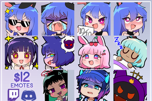 Emotes for Twitch and Discord