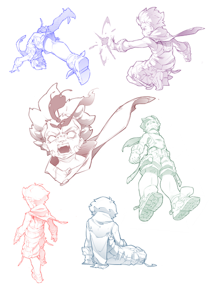 Pose Sketche