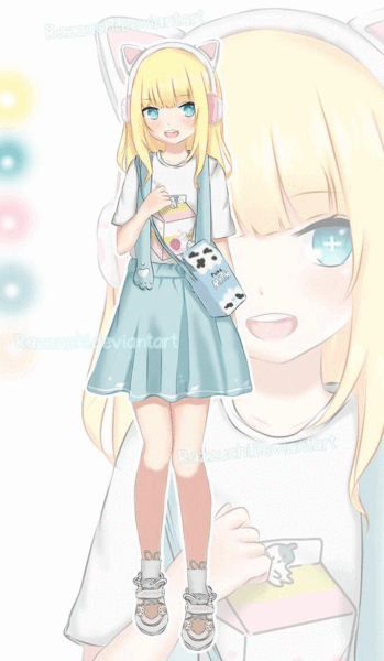 Cute Anime illustration