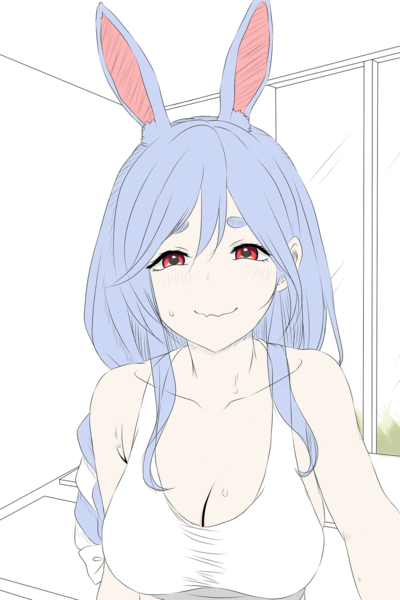 Flat color sketch commission