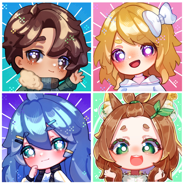 Aesthetic Anime Icon, PFP/DP - Artists&Clients