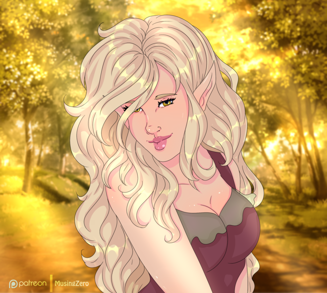 Colored Portrait/Bust