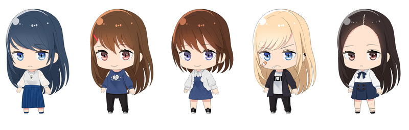 Fullbody anime chibi (single)