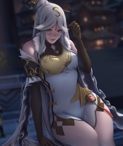 Half body Character + BG
