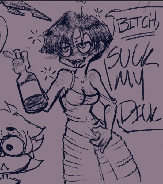 Full-body Relaxed sketch SFW or NSFW