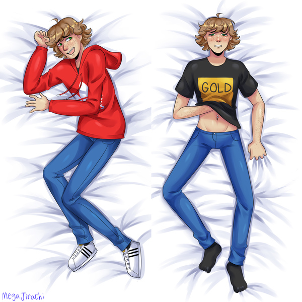 Body pillow drawing