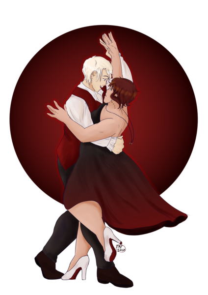 Colored Couple Art