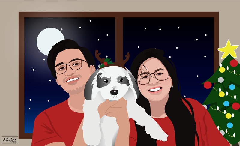 Stylized Vector Portrait