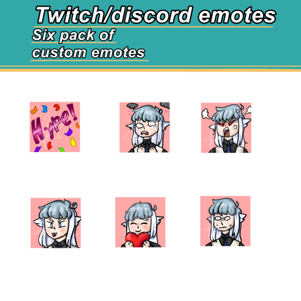Twitch and discord emotes 