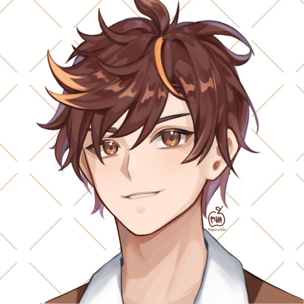 Colored headshot