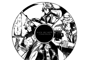 Black and white comission