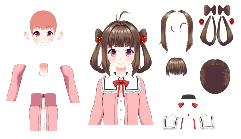 Vtuber model