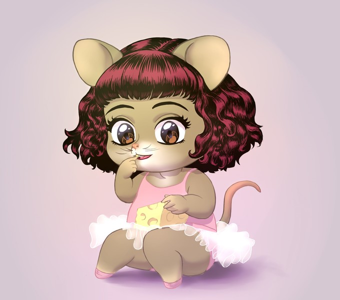 colored chibi character 
