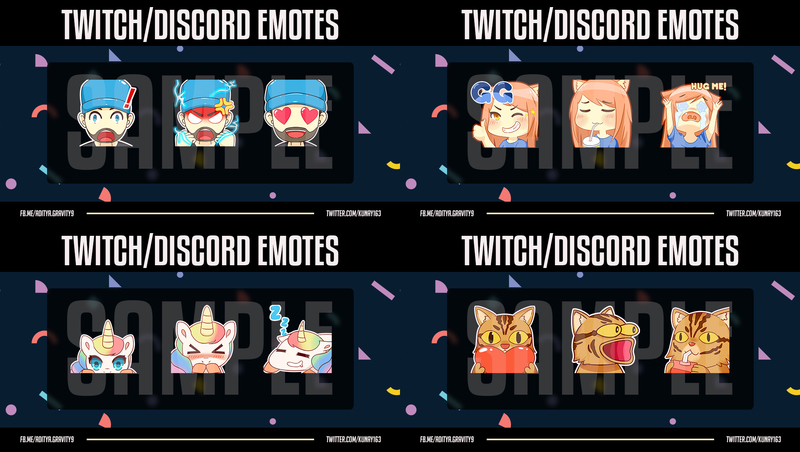 Cool and Cute Twitch Discord Emote