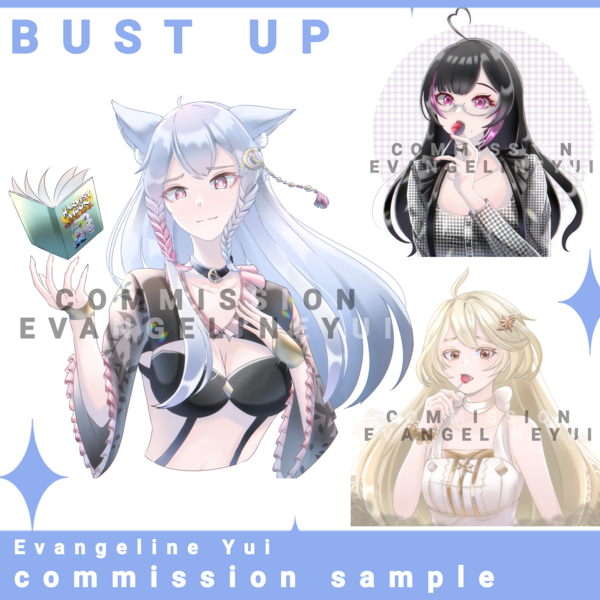 Full colored Bust Up