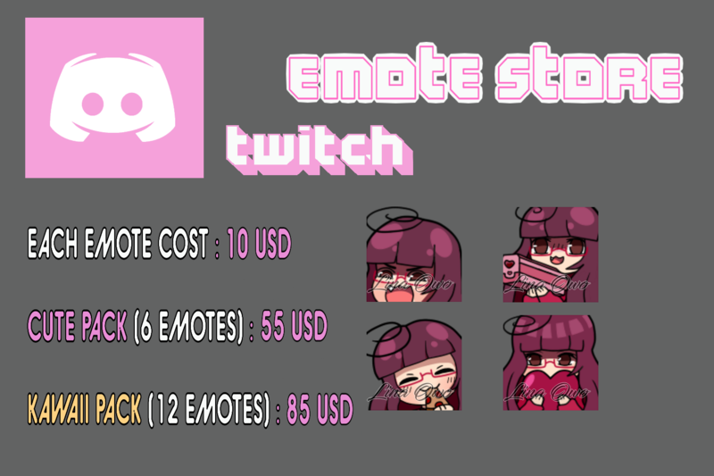Emotes Commissions (Cute Pack)