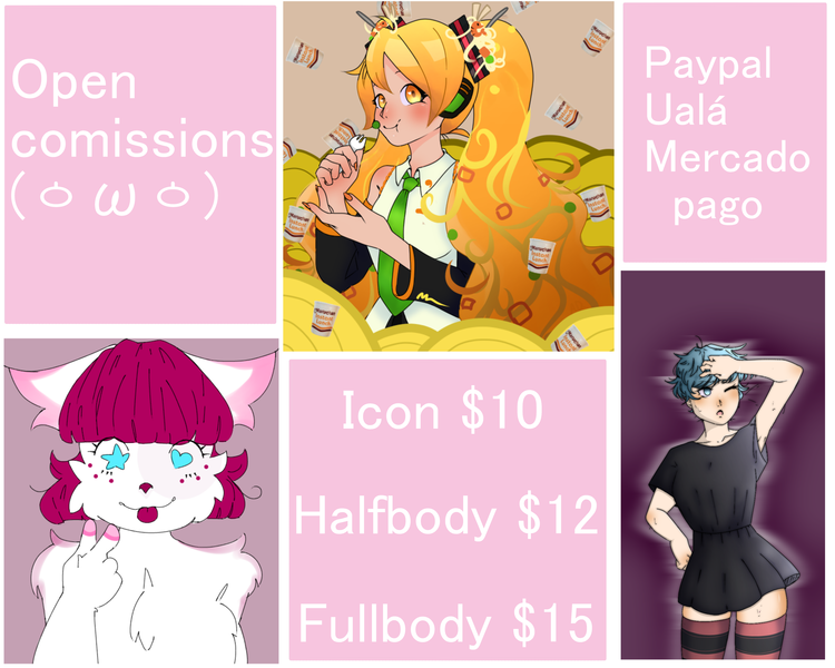 Comissions open! 