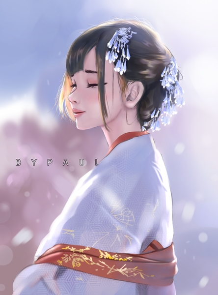 Colored with background/scenes