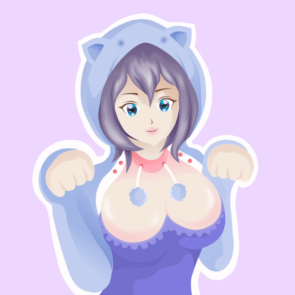 NSFW anime stickers style