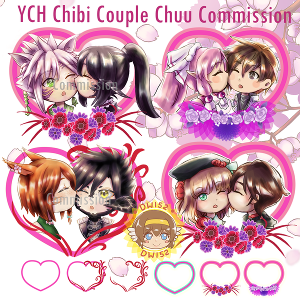 Chibi couple chuu YCH