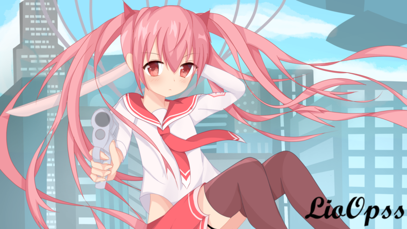 Fanart or oc Drawing in Anime Style