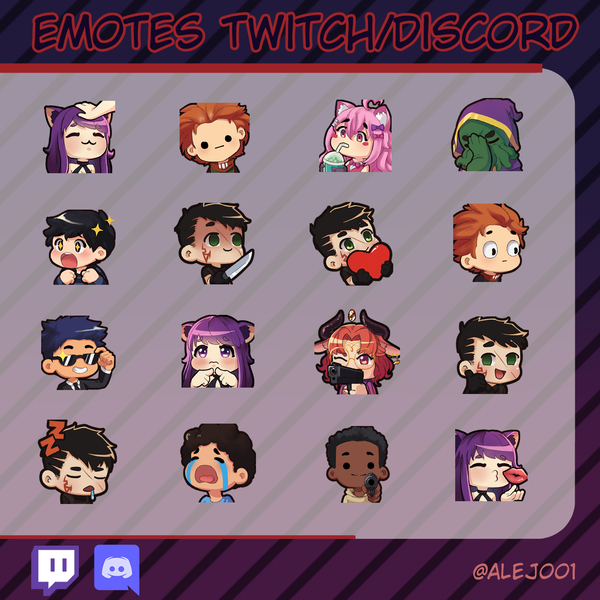 Emotes for Twitch/Discord