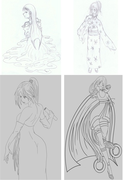 Sketches and Lineart