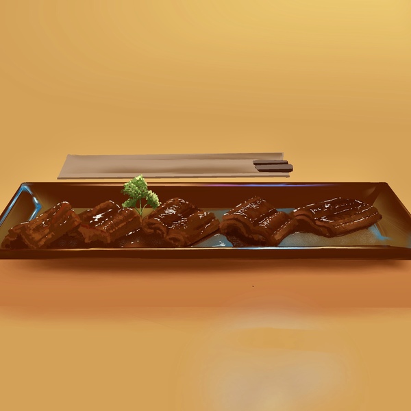 Food Illustration for Restaurant Menu