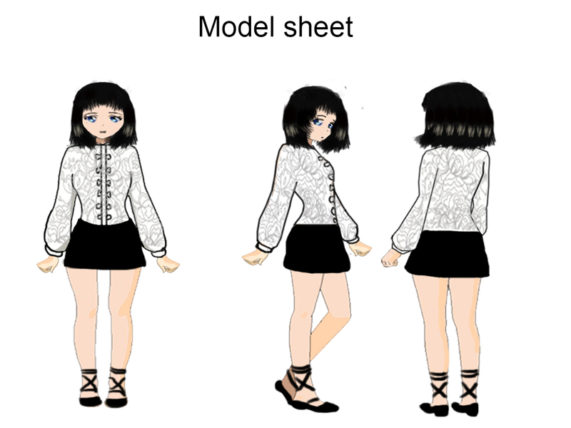 Character Model sheet design