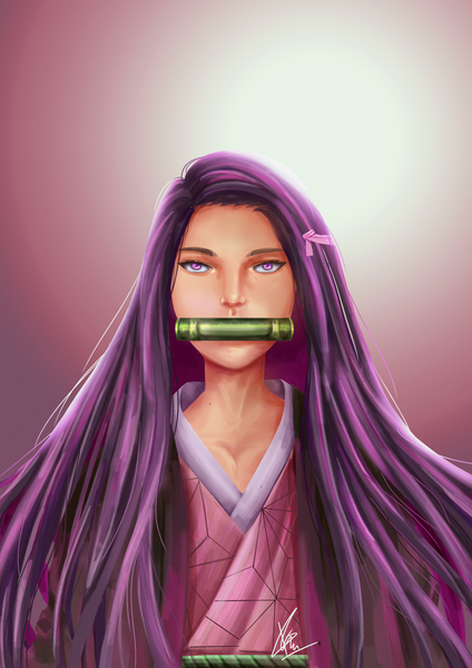 Colored Potrait Semirealism