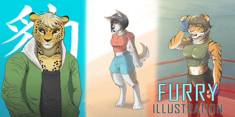 Furry art Illustration