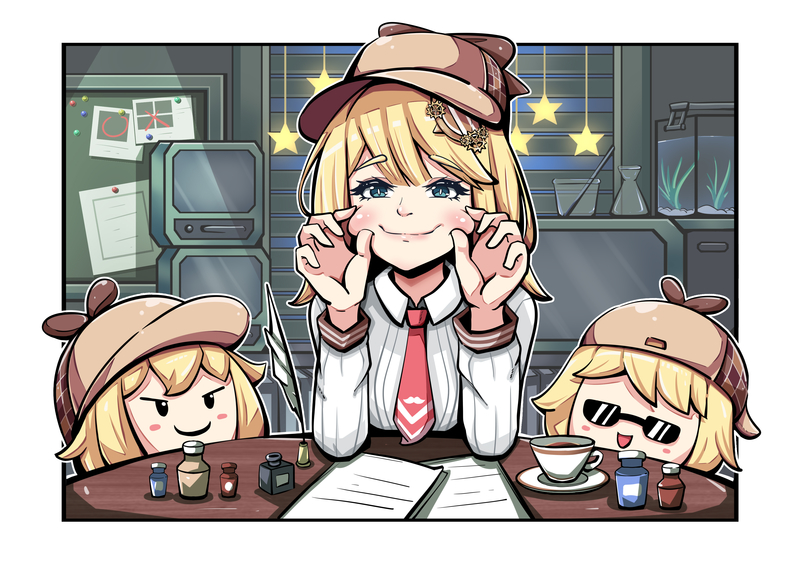 Half Body Anime Artwork