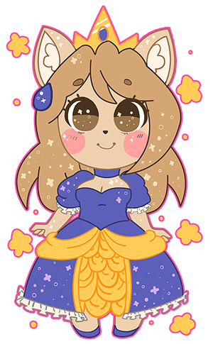 Glittery Chibi