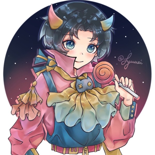 Bust Up Anime Style Art