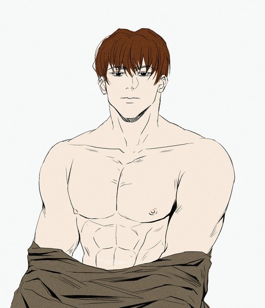 Sexy half body character